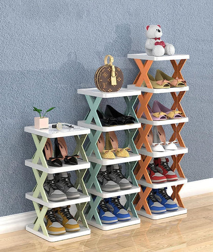 Smart Foldable Shoes Shelf 5 Tier Shoe Rack